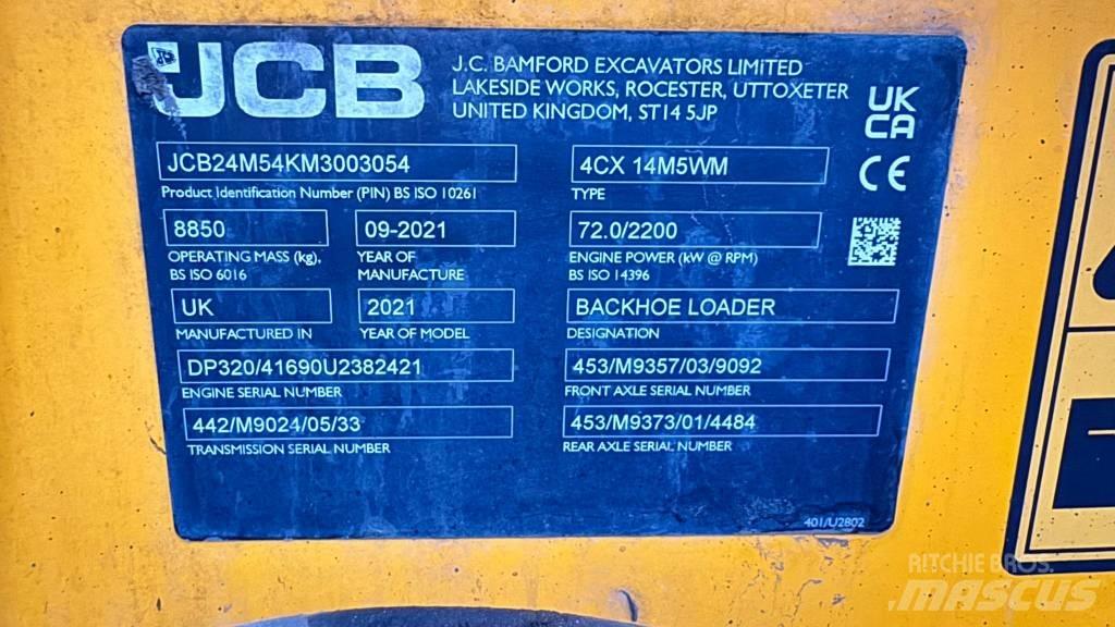 JCB 4 CX Экскаваторы-погрузчики