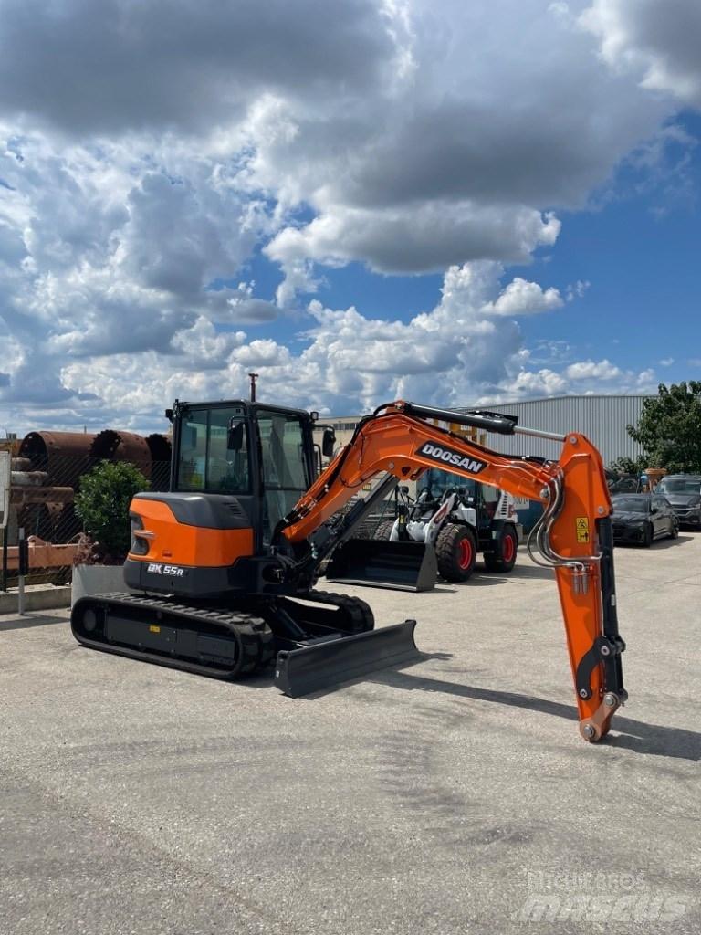 Doosan DX55r Мини-экскаваторы
