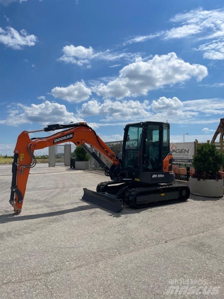Doosan DX55r Мини-экскаваторы