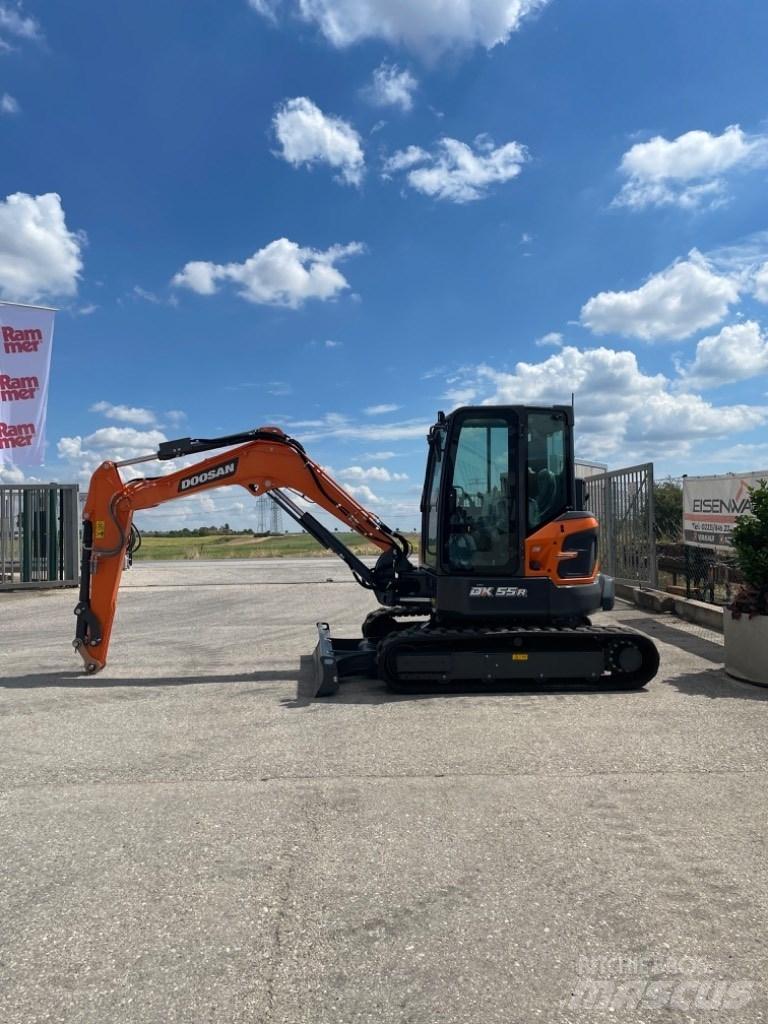 Doosan DX55r Мини-экскаваторы