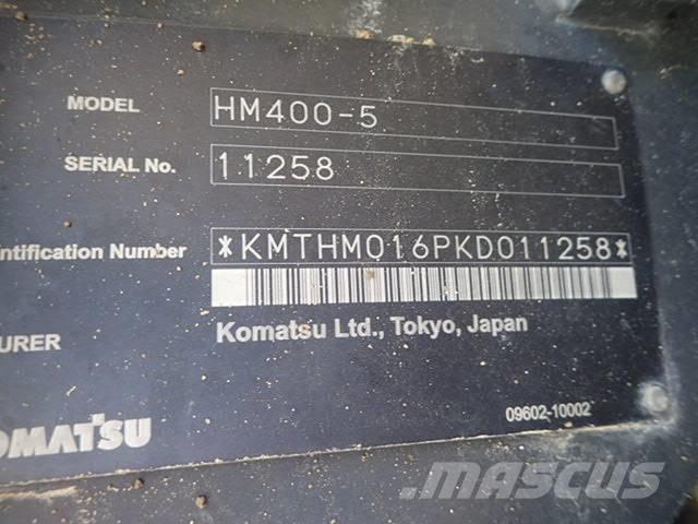 Komatsu HM 400-5 Шарнирно-сочленённые самосвалы