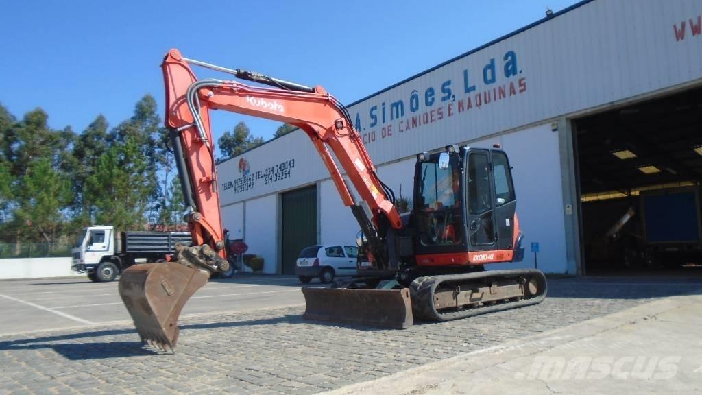 Kubota KX 080-4 Малые экскаваторы 7т-12т