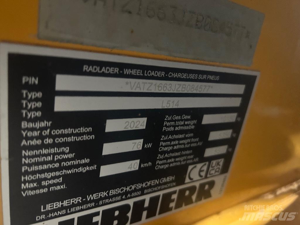 Liebherr L 514 Фронтальные погрузчики