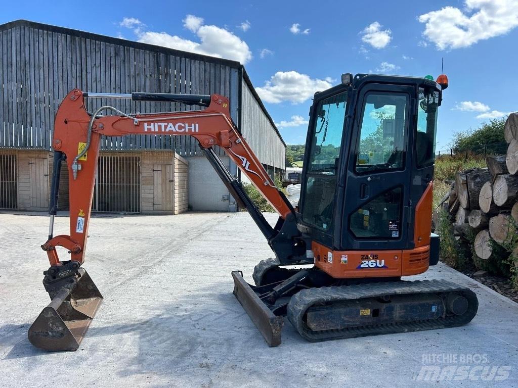 Hitachi ZX 26 U-6 Мини-экскаваторы