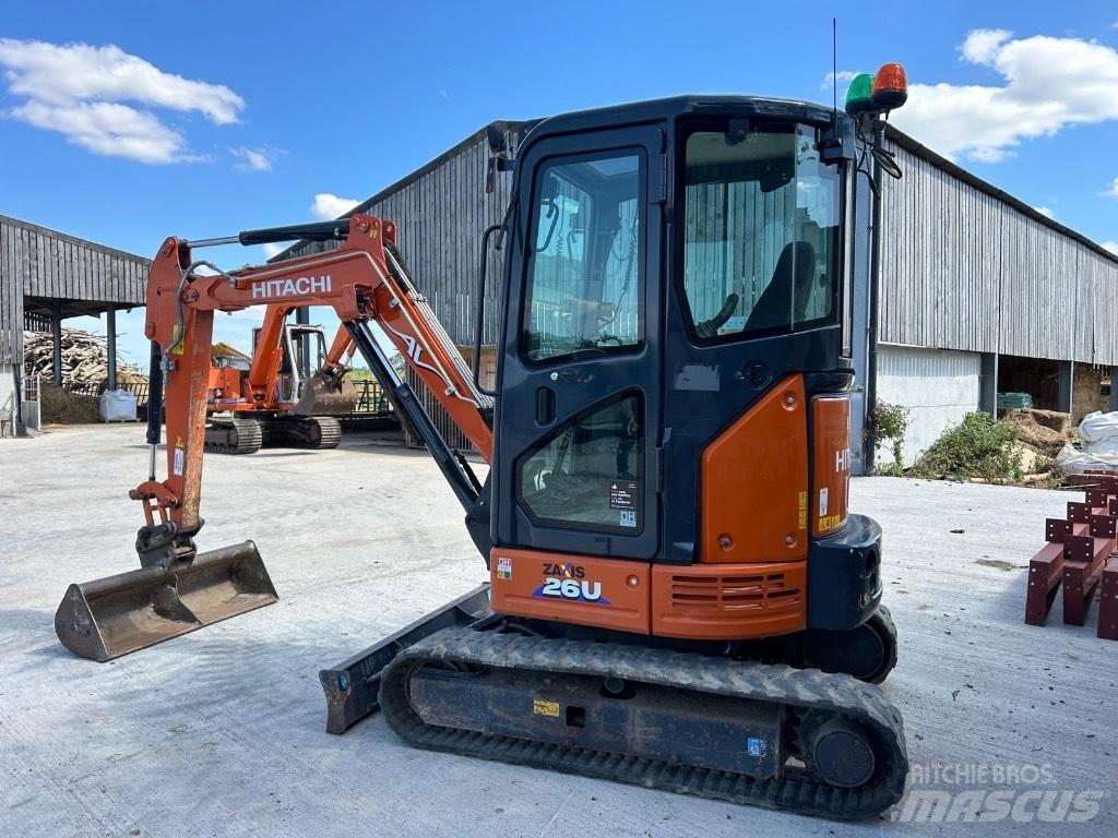 Hitachi ZX 26 U-6 Мини-экскаваторы