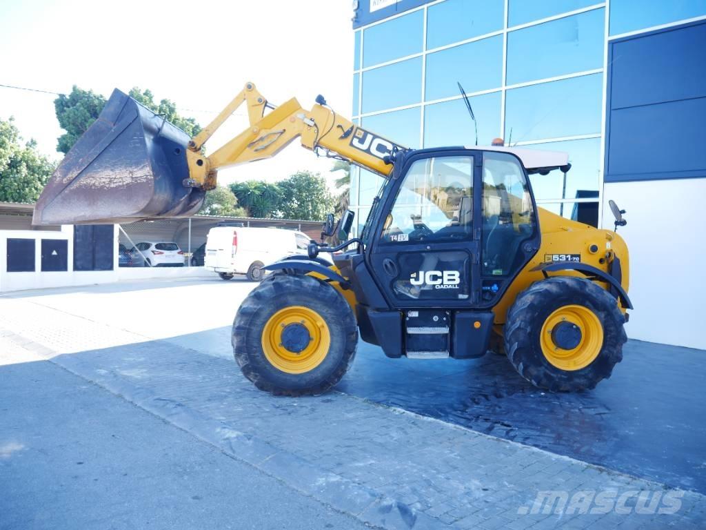 JCB 531-70 Agri Plus Телескопические погрузчики