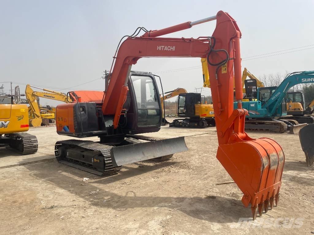 Hitachi ZX 70 Малые экскаваторы 7т-12т