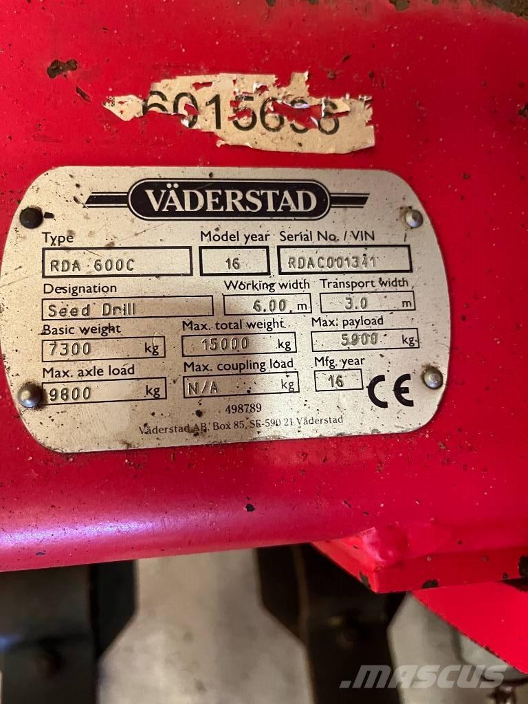 Väderstad RDA600 C Сеялки