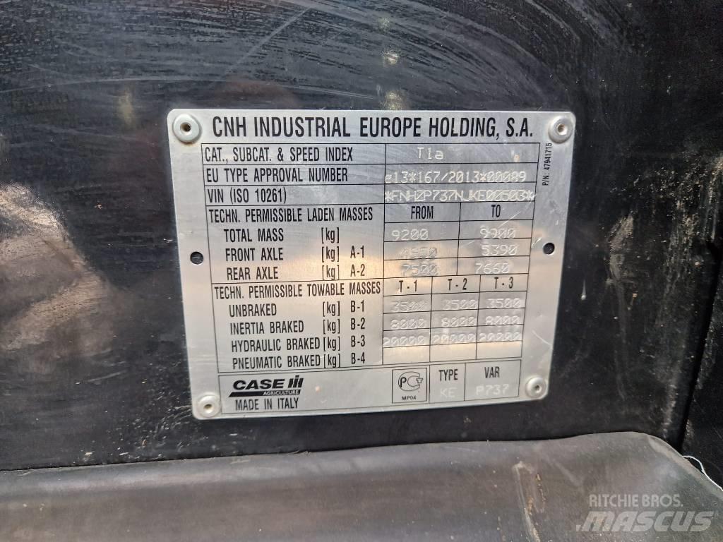 Case IH Farmlift 737 Телескопические погрузчики