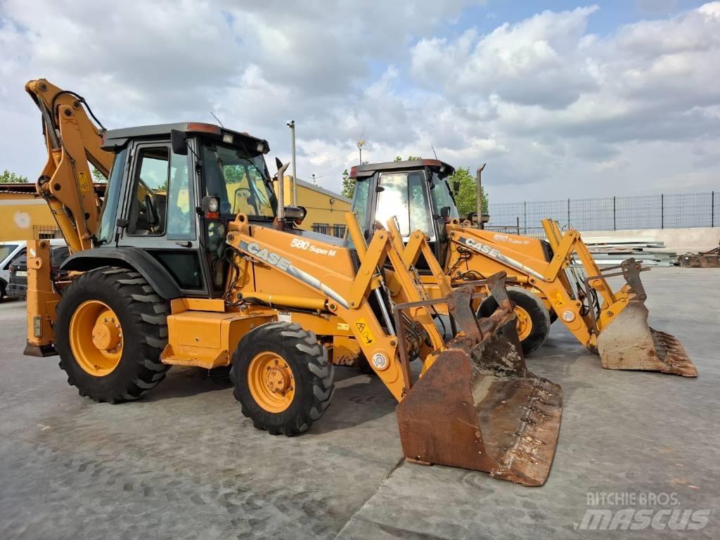CASE 580 SM Экскаваторы-погрузчики