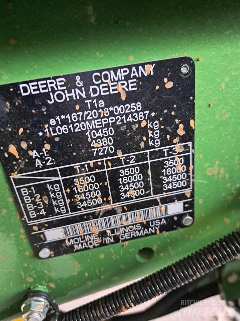 John Deere 6120 M Трактора