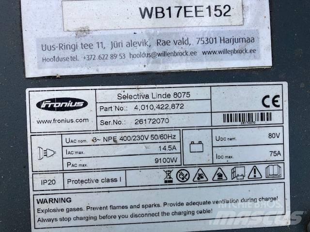 Linde E30/600HL/387 Электропогрузчики