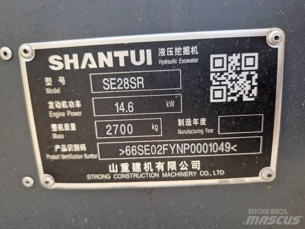 Shantui SE28SR Колёсные экскаваторы