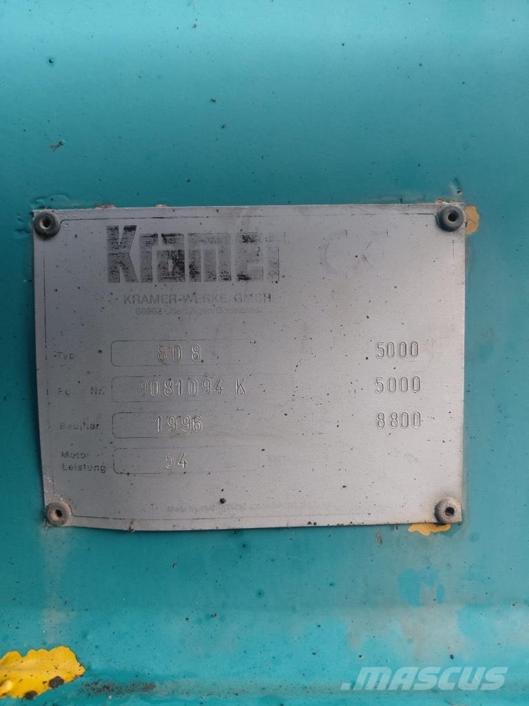 Kramer 808 Колёсные экскаваторы