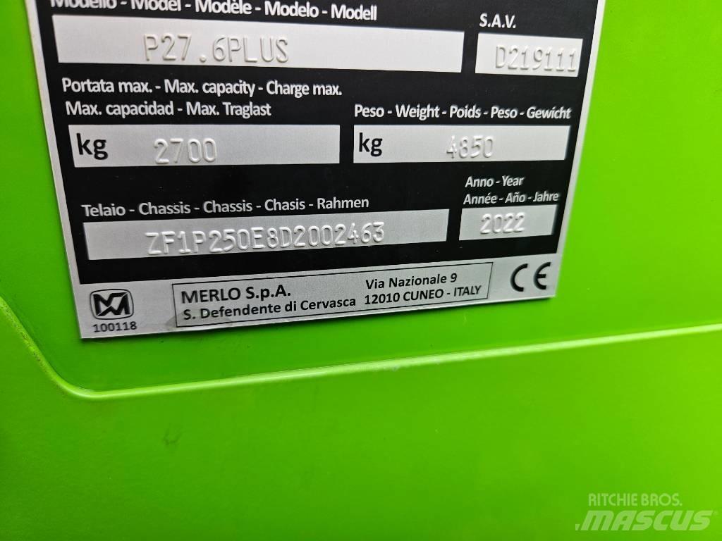 Merlo P27.6 Plus Телескопические погрузчики