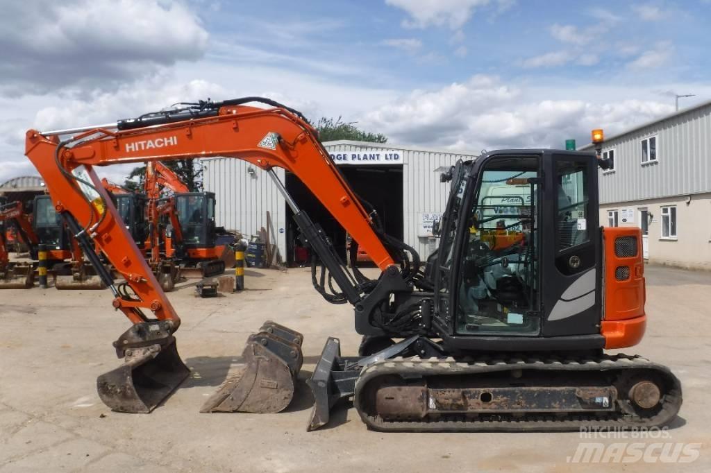 Hitachi ZX 85 US B-6 Малые экскаваторы 7т-12т