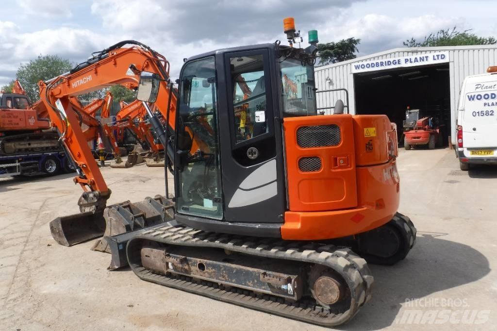 Hitachi ZX 85 US B-6 Малые экскаваторы 7т-12т