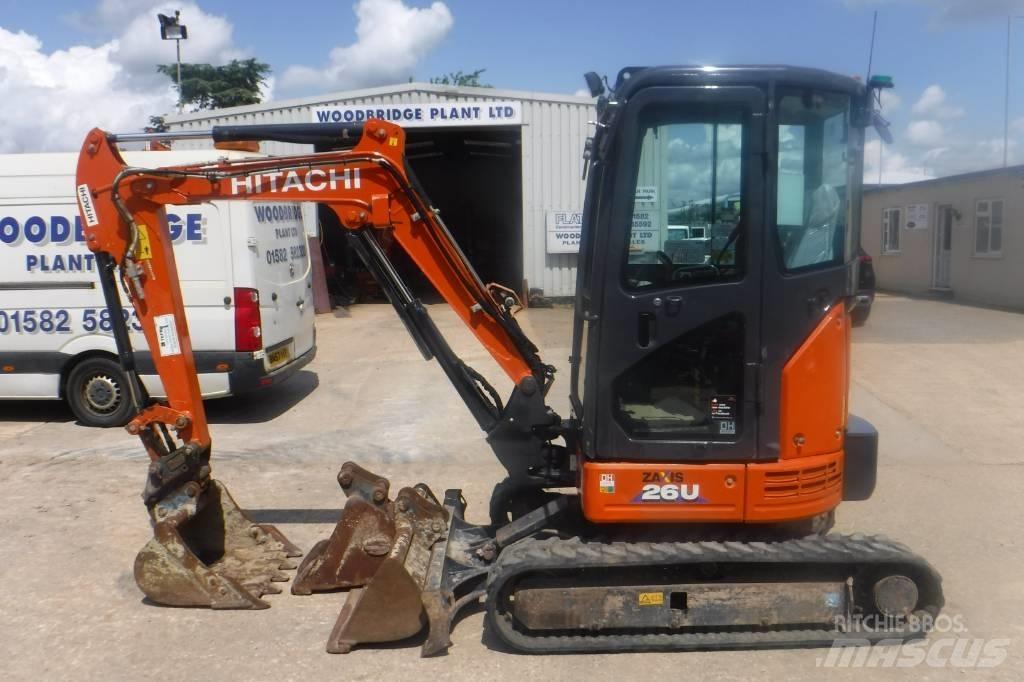 Hitachi ZX 26 U-6 Мини-экскаваторы
