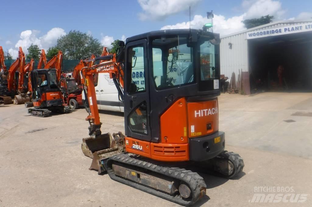 Hitachi ZX 26 U-6 Мини-экскаваторы