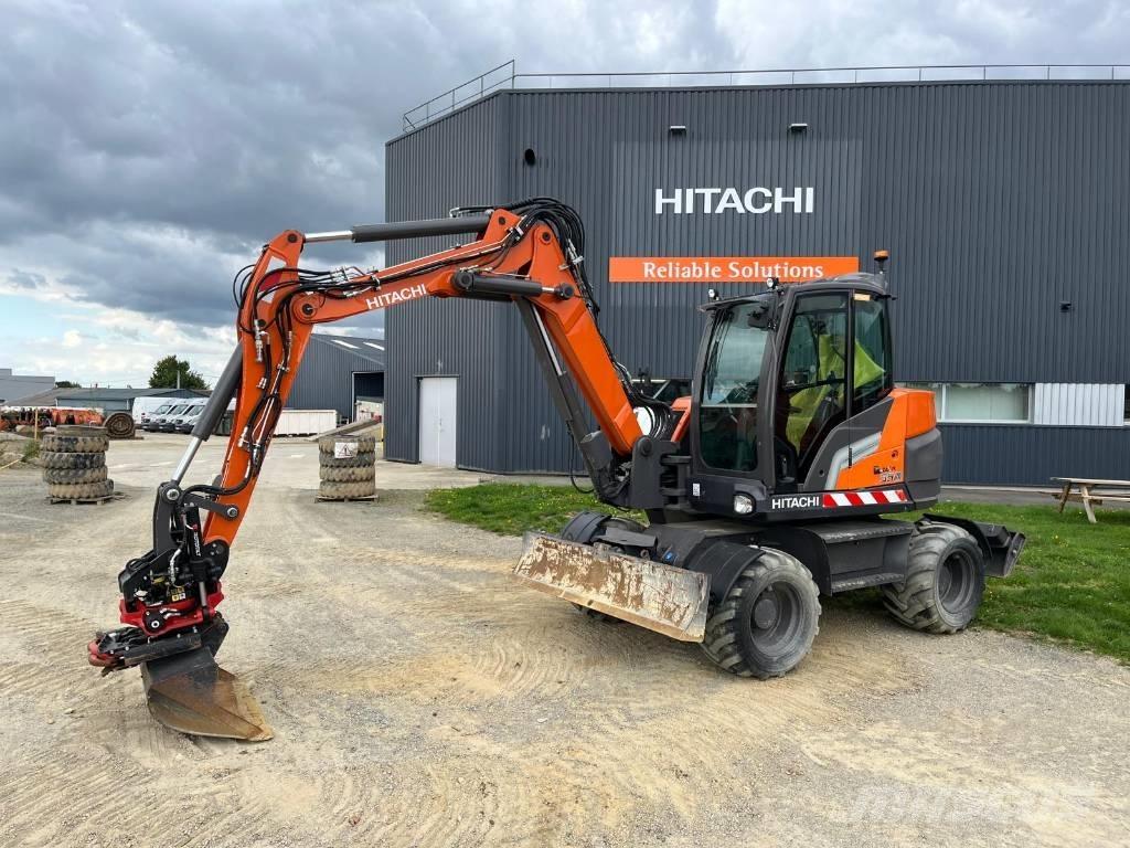 Hitachi ZX95W-7-2P Колёсные экскаваторы