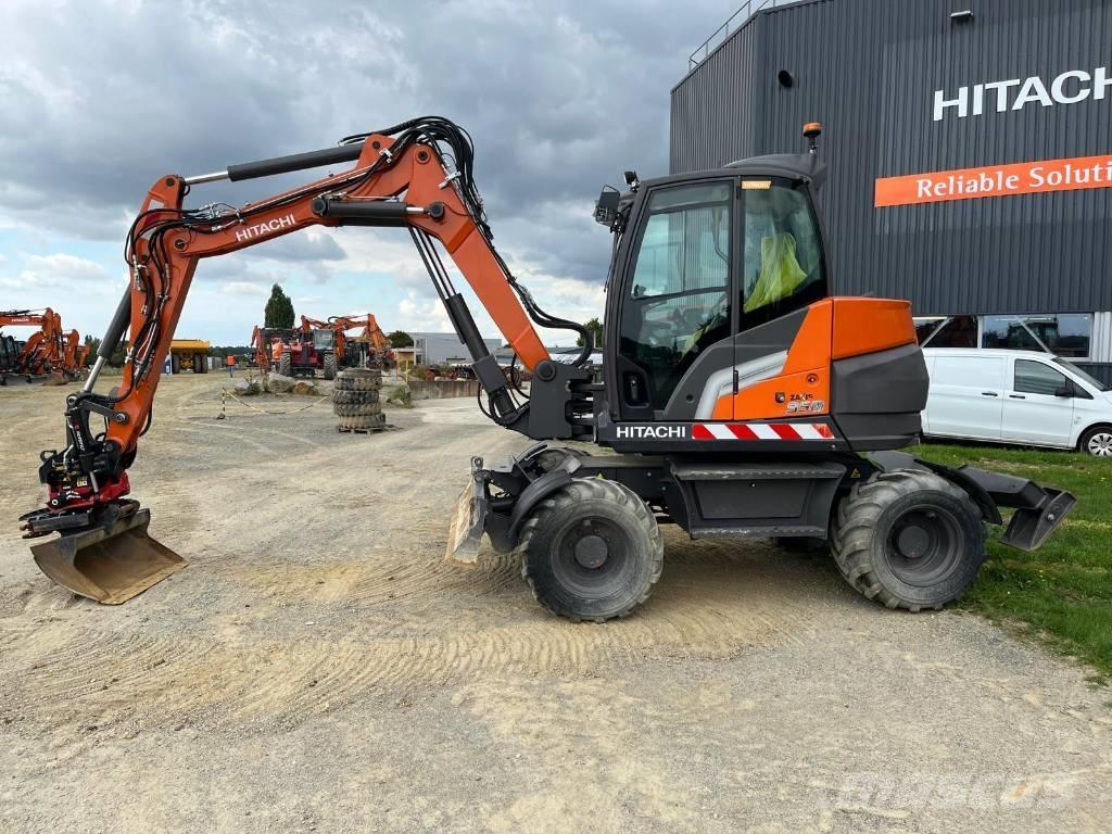 Hitachi ZX95W-7-2P Колёсные экскаваторы