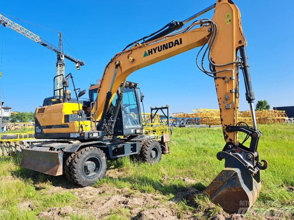 Hyundai HW140 Колёсные экскаваторы