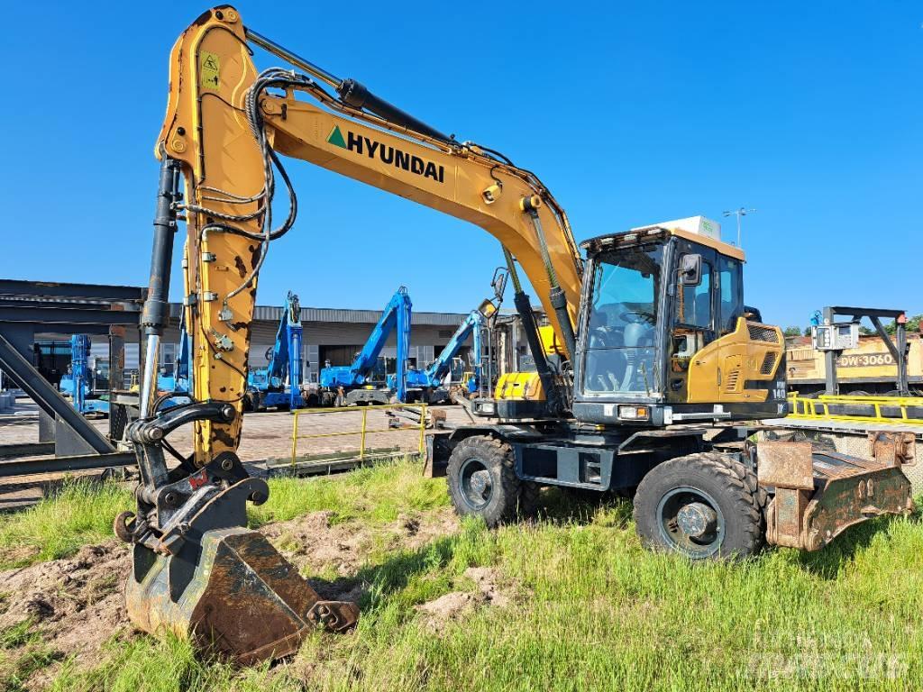 Hyundai HW140 Колёсные экскаваторы