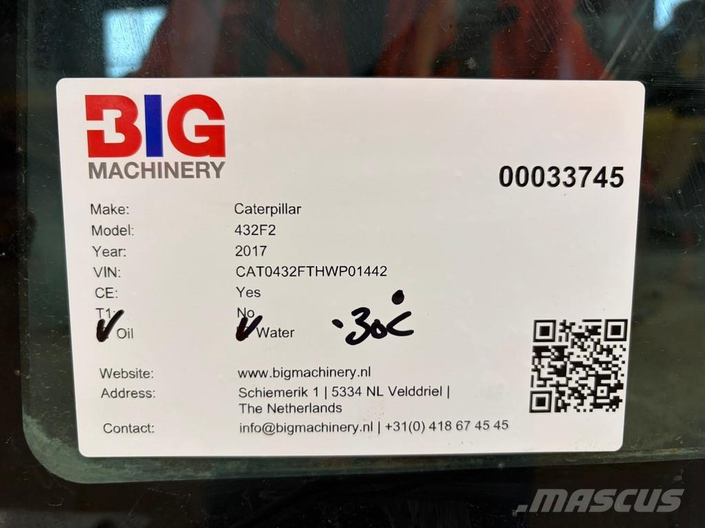 CAT 432F2 Экскаваторы-погрузчики