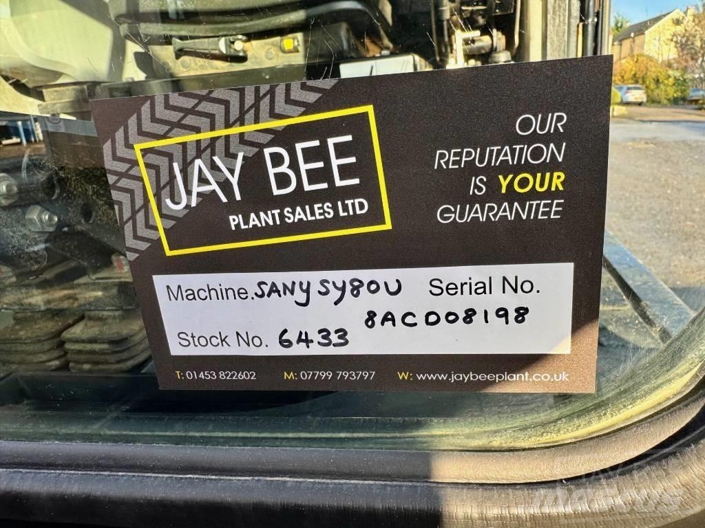 Sany SY 80 U Мини-экскаваторы