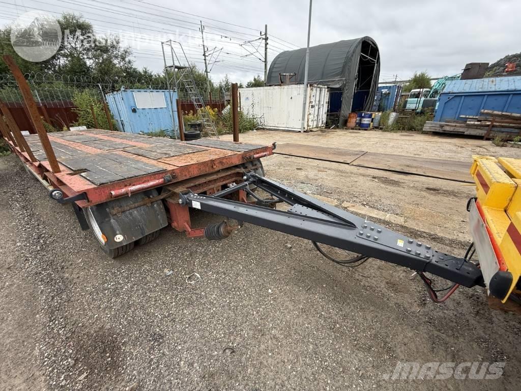 Goldhofer maskinsläp Низкорамные прицепы