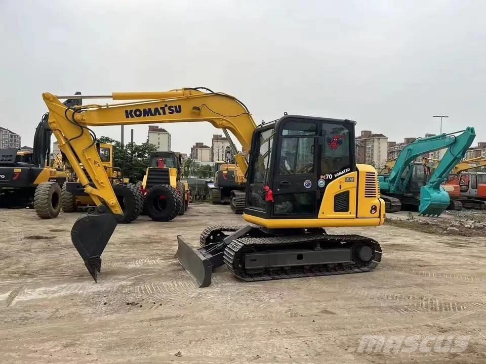 Komatsu PC70-8 Малые экскаваторы 7т-12т