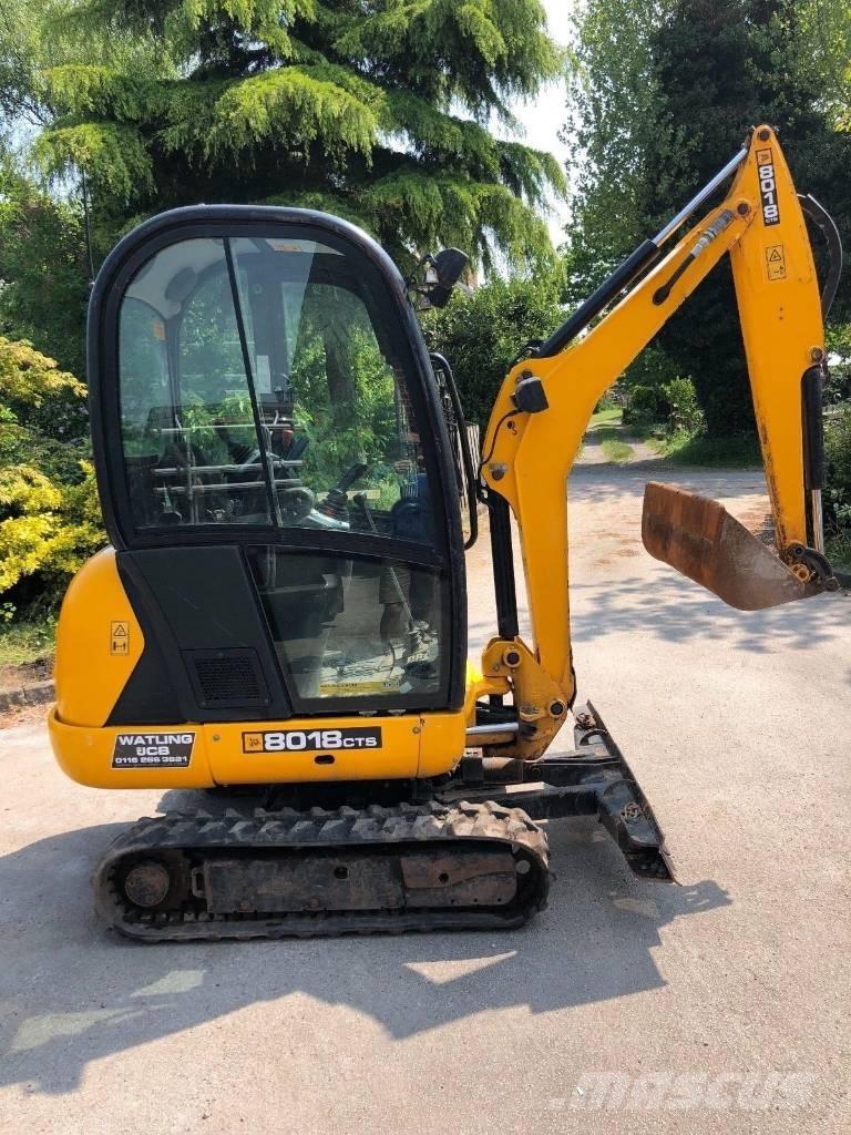 JCB 8018 CTS Мини-экскаваторы