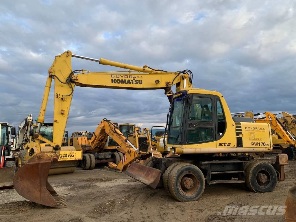 Komatsu PW 170 ES Колёсные экскаваторы