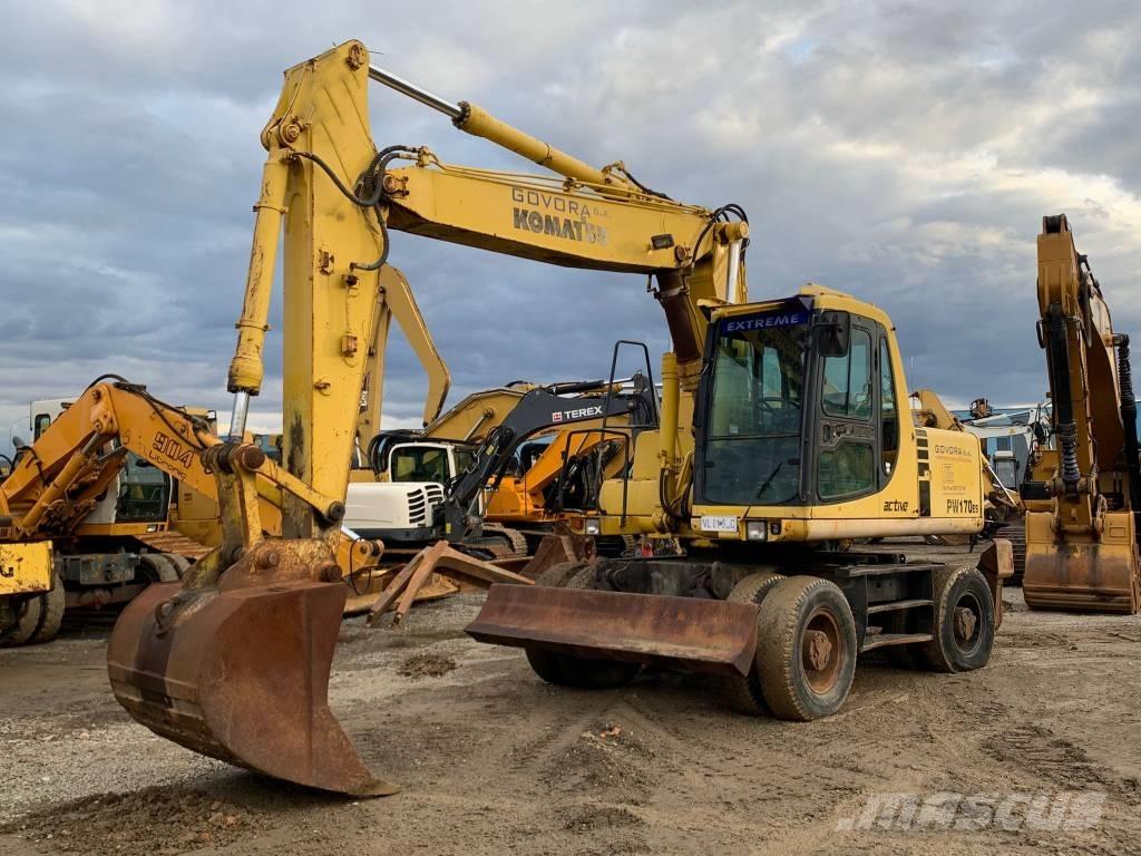 Komatsu PW 170 ES Колёсные экскаваторы
