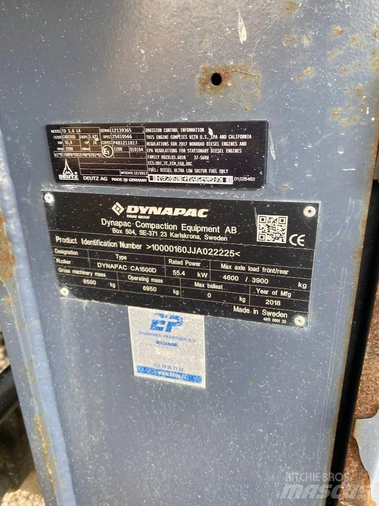 Dynapac CA 1500 D Другие дорожные катки