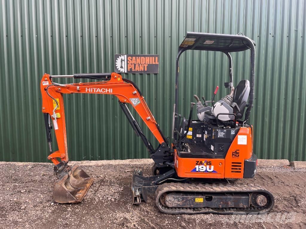 Hitachi ZX 19 U-6 Мини-экскаваторы