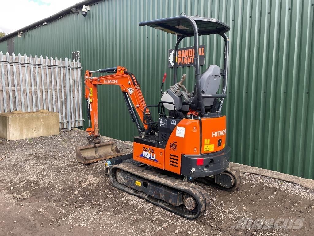 Hitachi ZX 19 U-6 Мини-экскаваторы