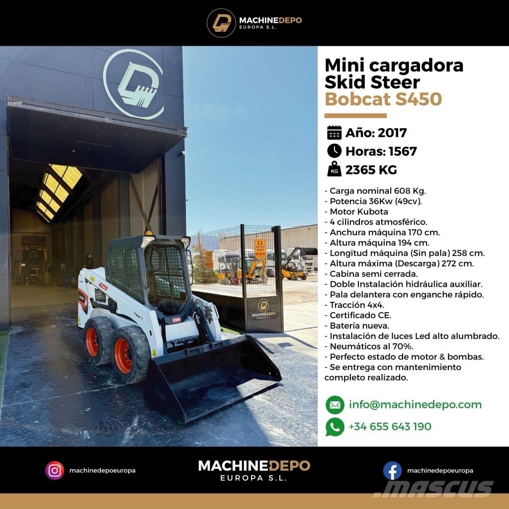 Bobcat S 450 Мини-погрузчики