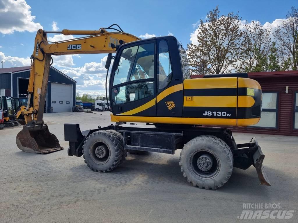 JCB JS 130 W Колёсные экскаваторы