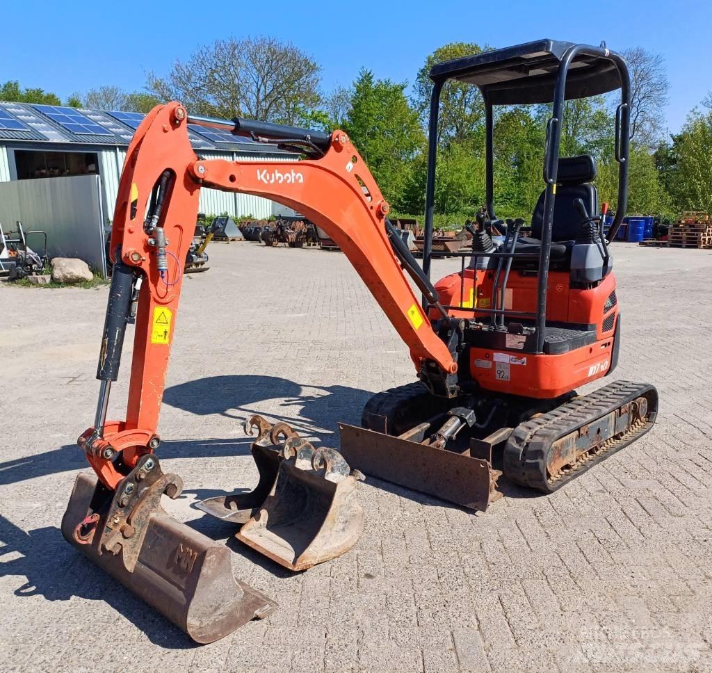 Kubota U 17-3 Мини-экскаваторы