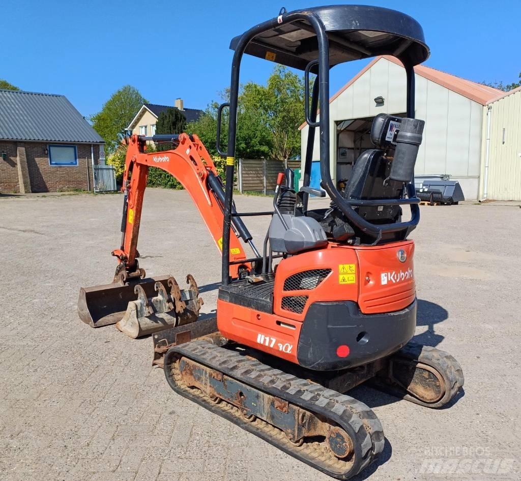 Kubota U 17-3 Мини-экскаваторы