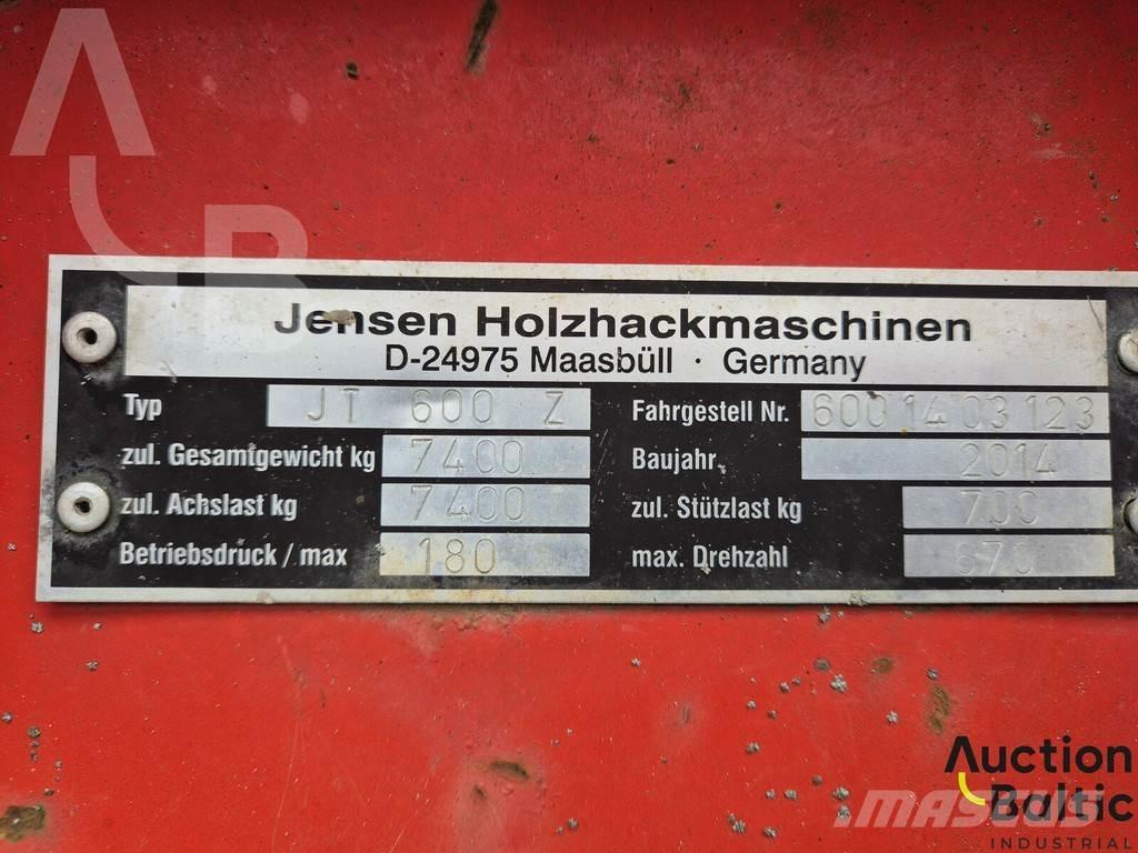 Jensen JT 600 Z Дробилки древесины