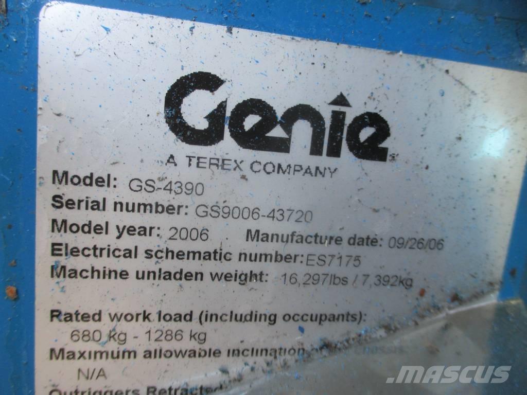 Genie GS 4390 RT Ножничные подъемники