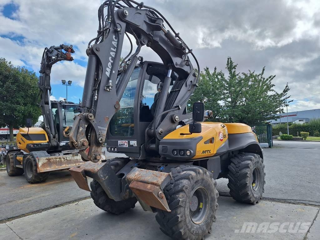 Mecalac 12 MTX Колёсные экскаваторы