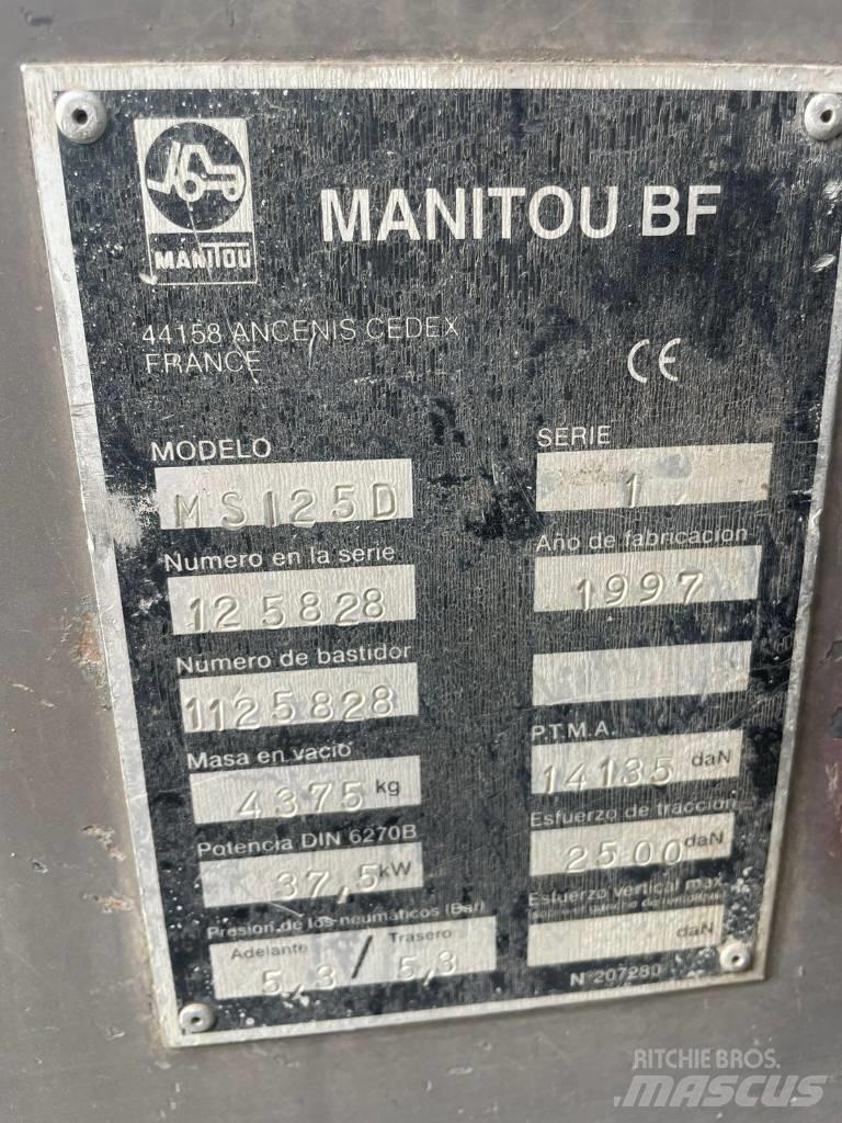 Manitou MST 125D Дизельные погрузчики