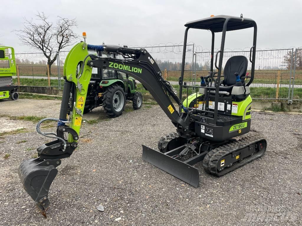 Zoomlion ZE18GU Мини-экскаваторы