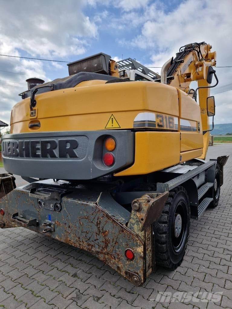 Liebherr 316 Колёсные экскаваторы