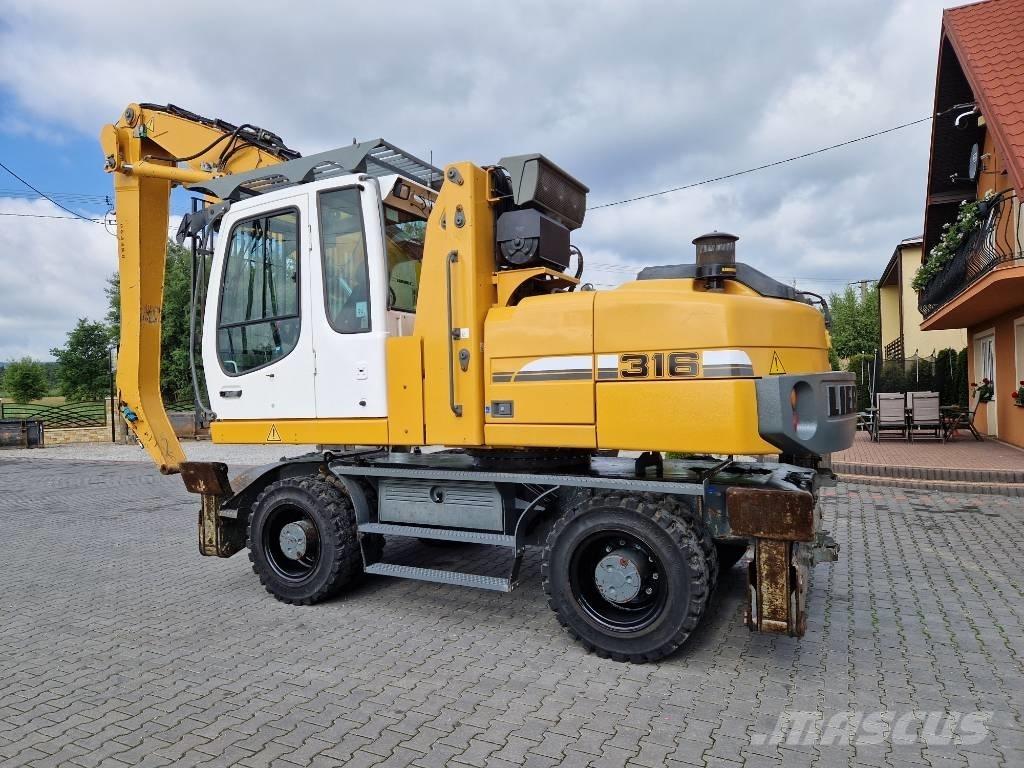 Liebherr 316 Колёсные экскаваторы