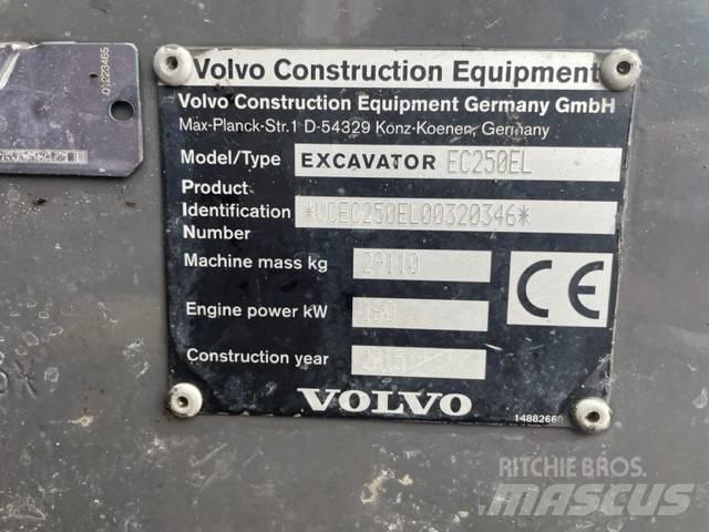 Volvo EC 250 EL Гусеничные экскаваторы