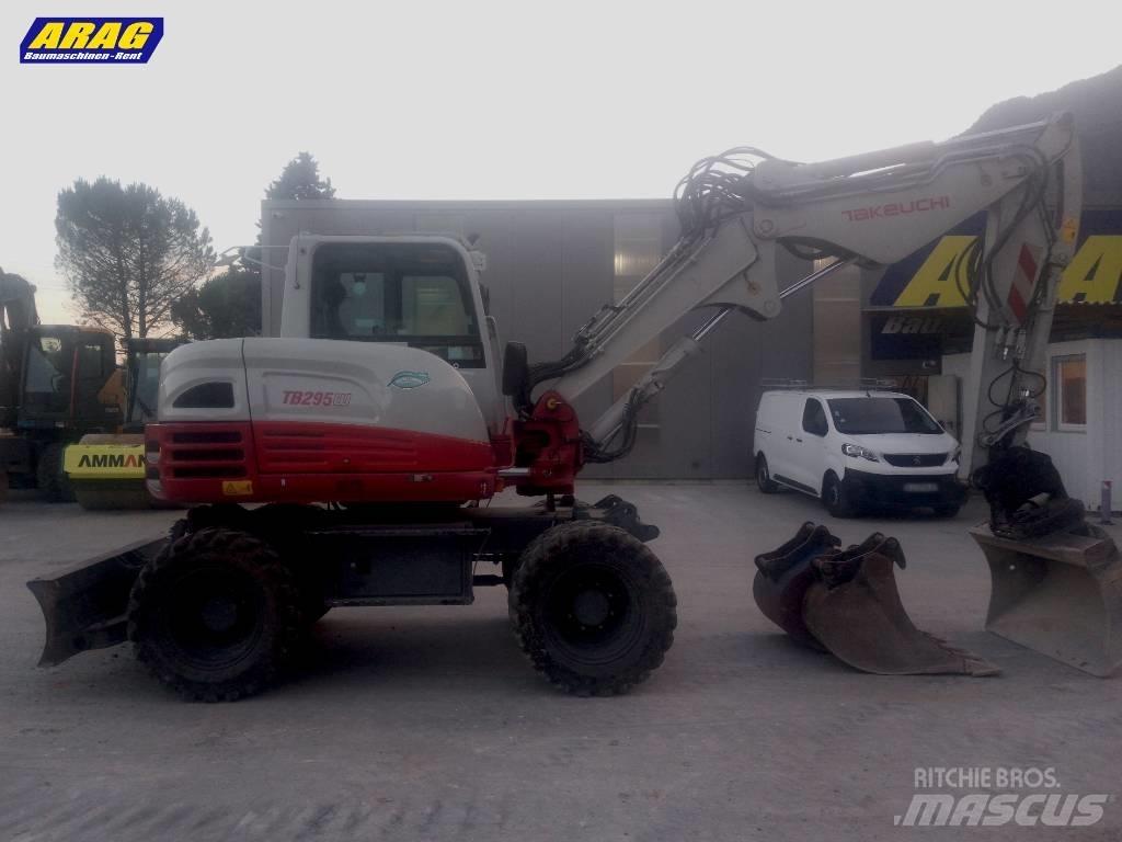Takeuchi TB 295 W Колёсные экскаваторы